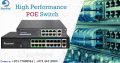 high speed network poe switch