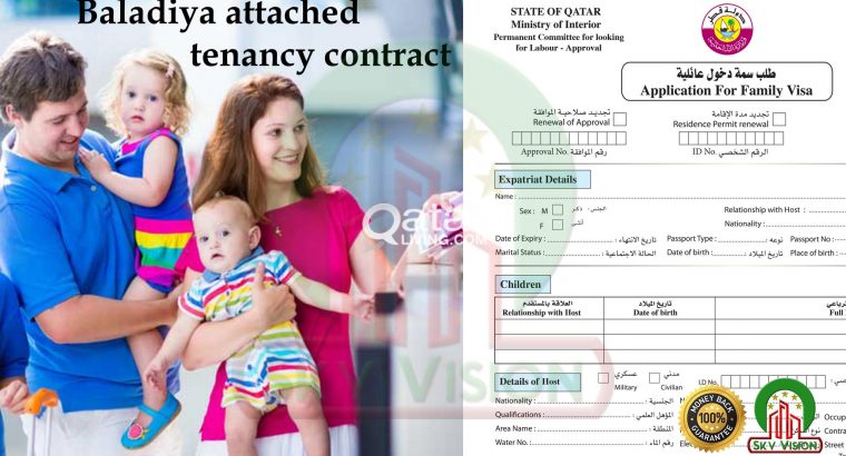 Tenancy contract for family visa & HC.
