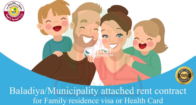 Tenancy contract for family visa & HC.