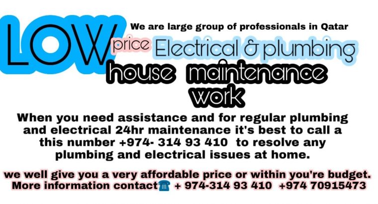 qatar house maintenance service