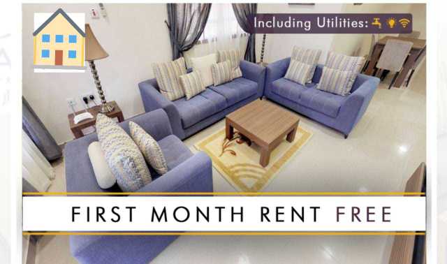 Modern 3 BHK Furnished in Al kheesa with FIRST MONTH FREE