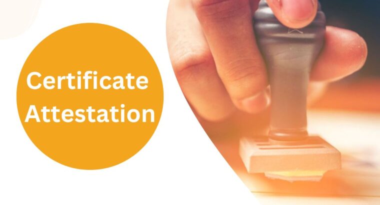 Connect Attestation is a leading Certificate Attes