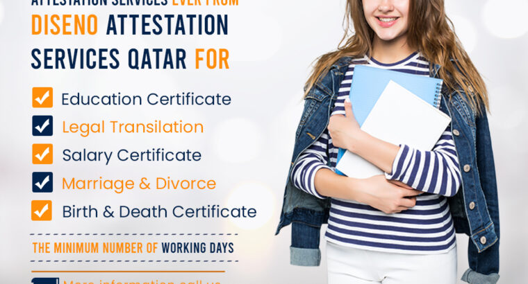 Disenoattestation is a popular attestation in Doha